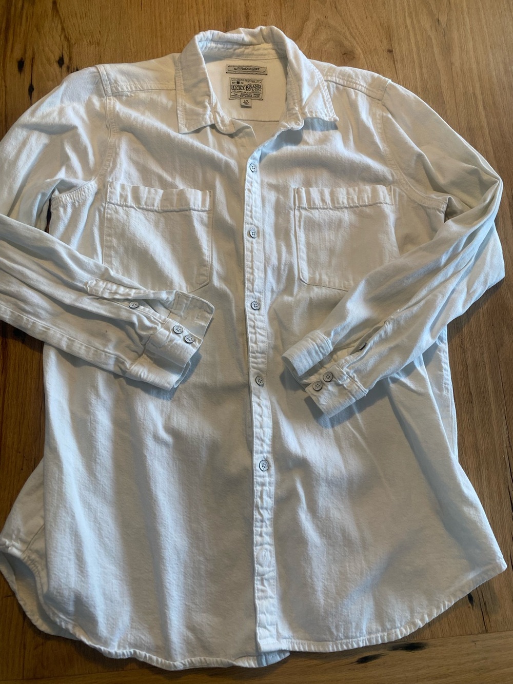 Lucky Brand Light Blue Women's Button-Down Shirt